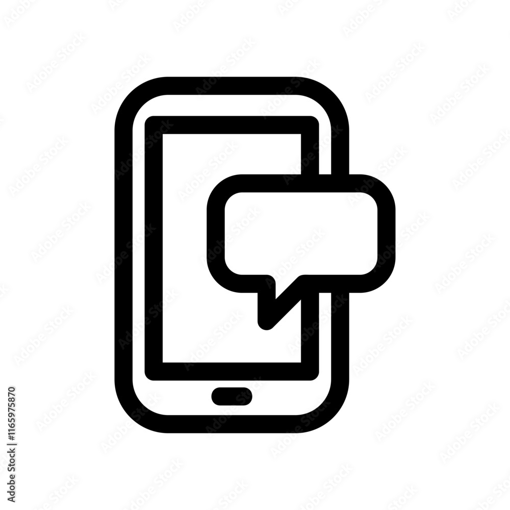 Smartphone Chat From Contact and Communication Device Smartphone Chat From Contact and Communication Device