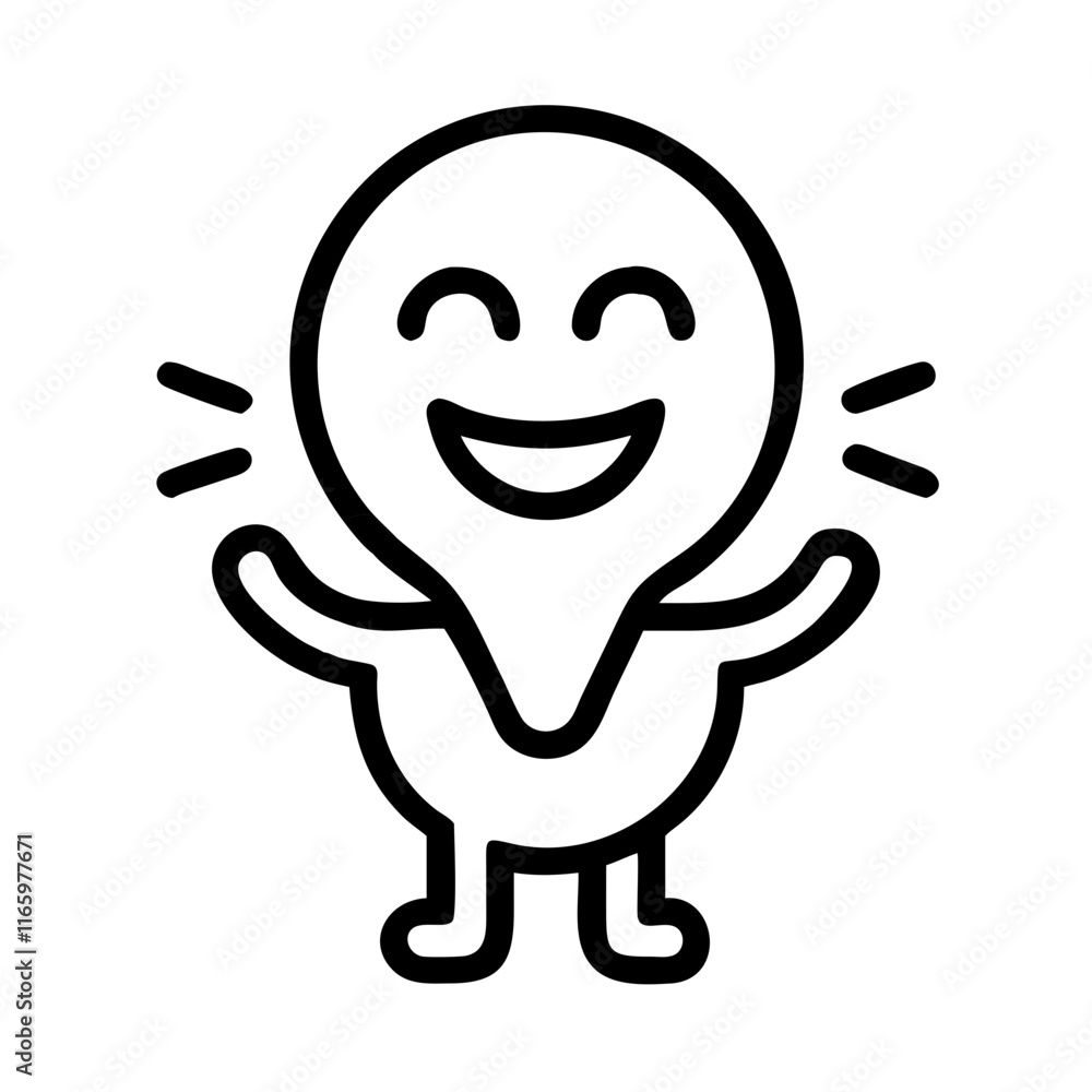 Fototapeta premium Create a glowing neon mascot logo.