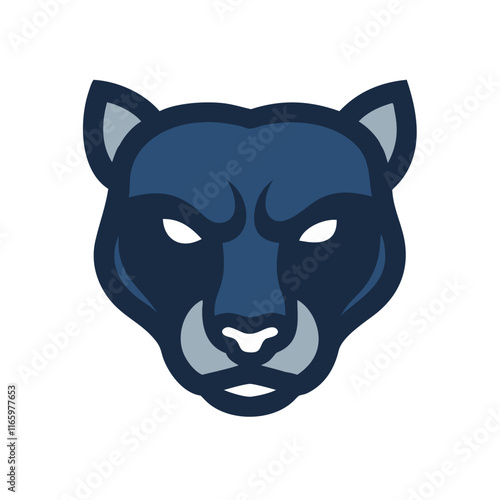 Create a stealth jaguar mascot logo.