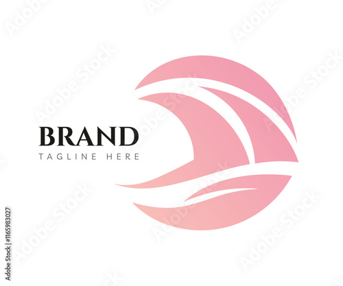 Circle logo icon design template elements. Usable for Branding and Business Logos.
