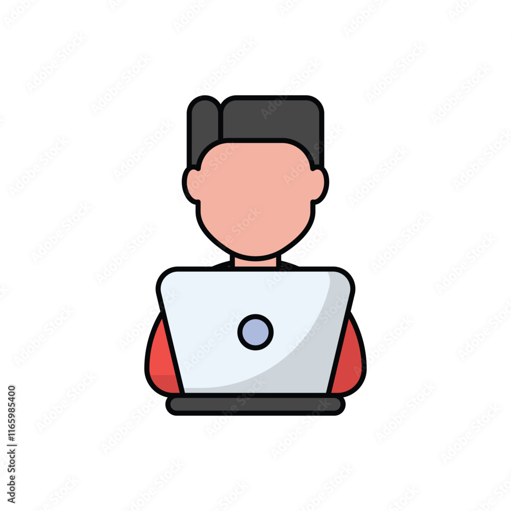 Employee vector icon Employee vector icon