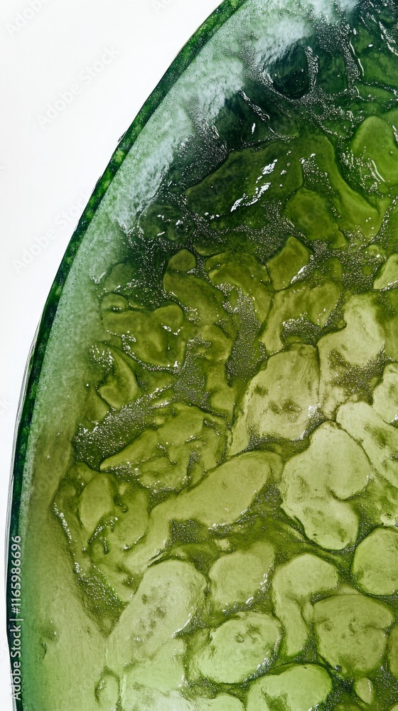 Obraz premium Stunning Abstract Green Design, A Visual Feast for the Eyes, Contemporary Artistic Texture