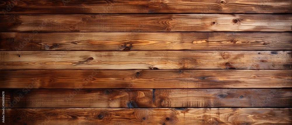 Naklejka premium wooden brown wall background close up
