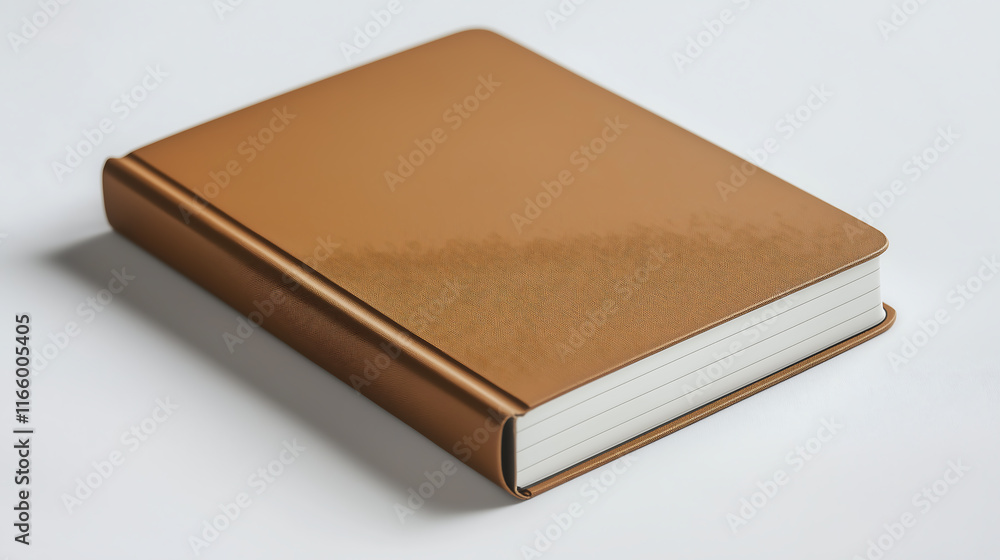mocha mousse coloured book on white background. mocha mousse coloured book on white background.
