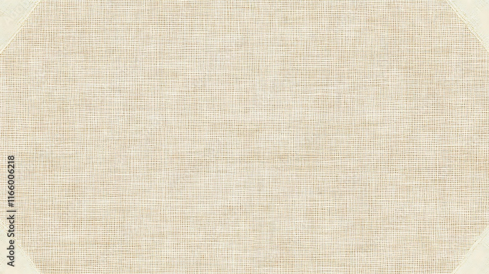 Beige woven fabric texture background design Beige woven fabric texture background design