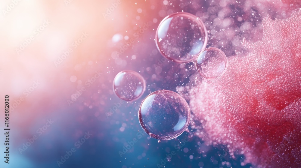 An abstract image featuring colorful bubbles floating through light, creating a dreamy atmosphere that evokes feelings of serenity and curiosity in viewers. An abstract image featuring colorful bubbles floating through light, creating a dreamy atmosphere that evokes feelings of serenity and curiosity in viewers.