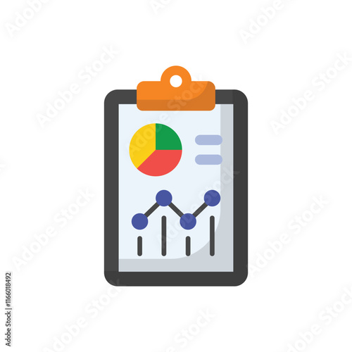 Annual Report vector icon