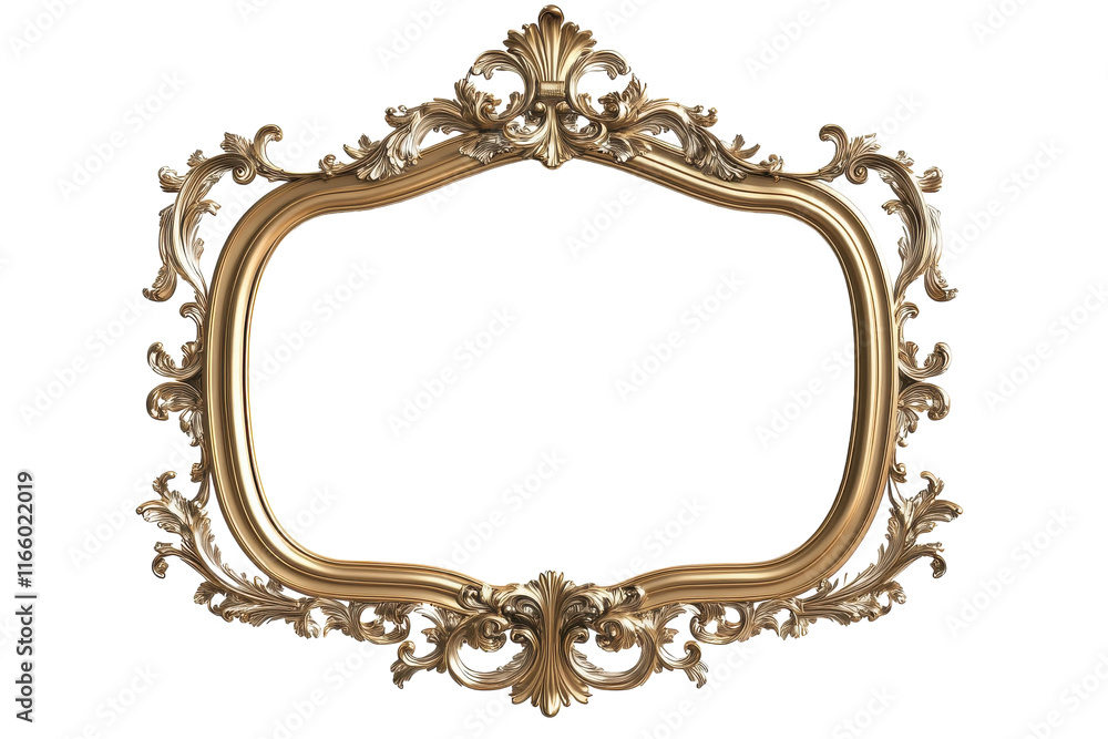 Elegant Oval Mirror Frame with Antique Finish Elegant Oval Mirror Frame with Antique Finish