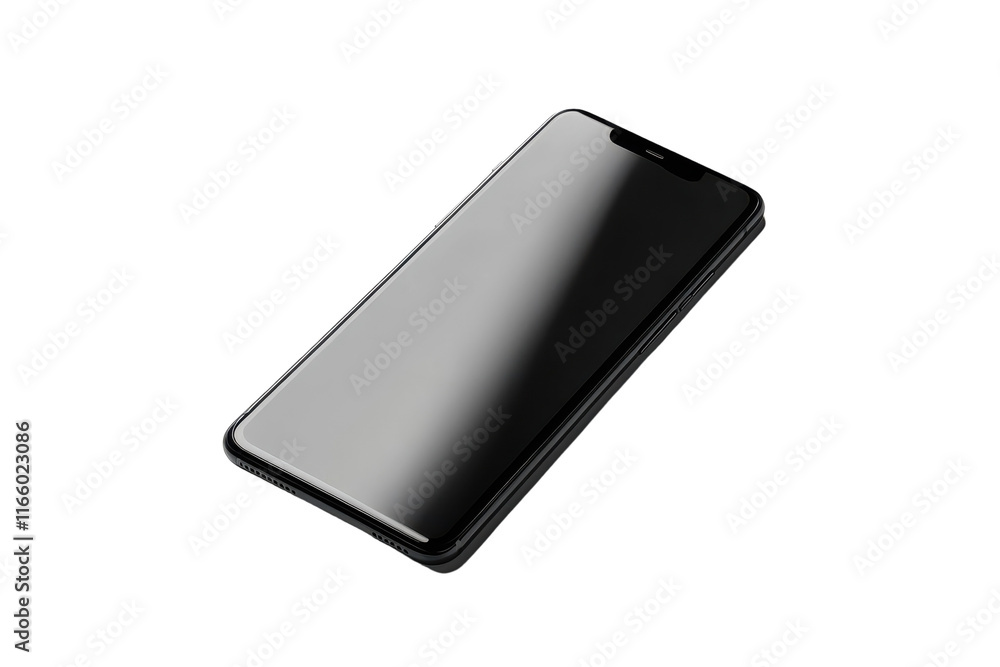 Sleek Modern Mobile Phone with Touchscreen Sleek Modern Mobile Phone with Touchscreen