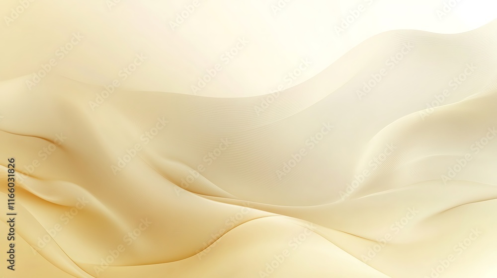 Abstract Beige Wave Background Design Illustration Abstract Beige Wave Background Design Illustration
