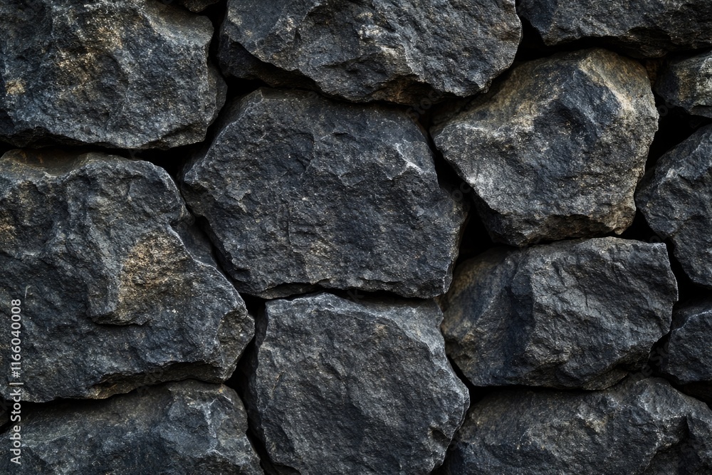 A close-up shot of a stone wall with a fire hydrant installed A close-up shot of a stone wall with a fire hydrant installed