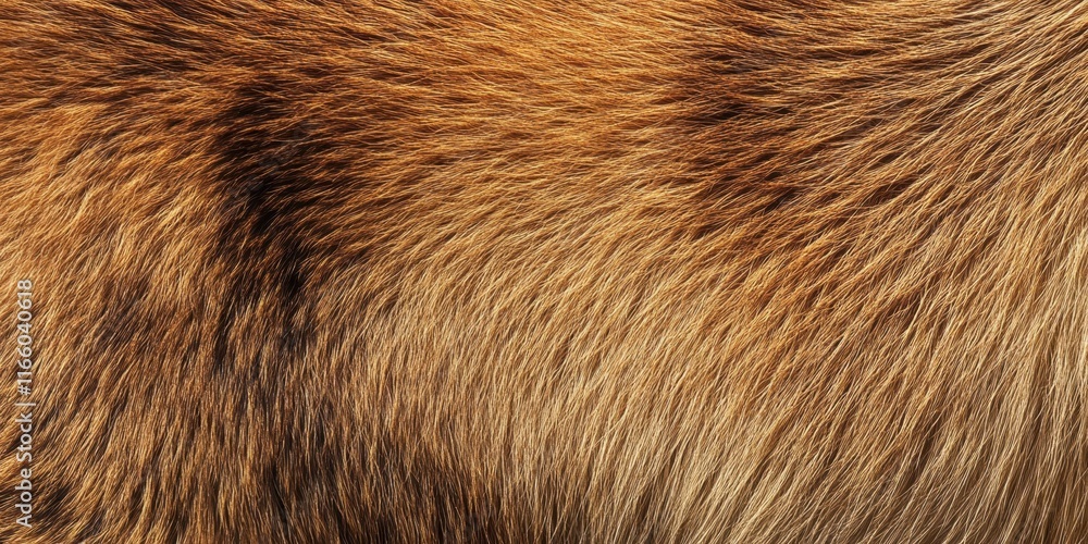 Animal fur texture, extreme close-up, warm brown tones, soft hair strands, organic pattern, natural background, macro photography, silky texture, mammal skin, rich earthy colors, fine details, abstrac