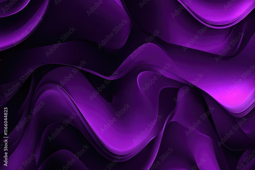 Abstract design featuring wavy lines on a purple background Abstract design featuring wavy lines on a purple background