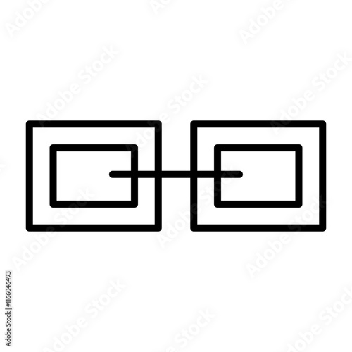 Link Outline Icon Style