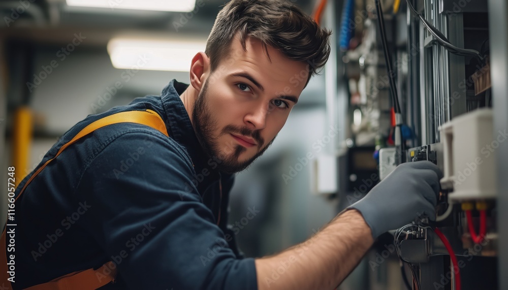 Underfloor Heating Technician Providing Maintenance And Repair Services For Your Heating System To Ensure Efficient And Effective Operation. Underfloor Heating Technician Providing Maintenance And Repair Services For Your Heating System To Ensure Efficient And Effective Operation.