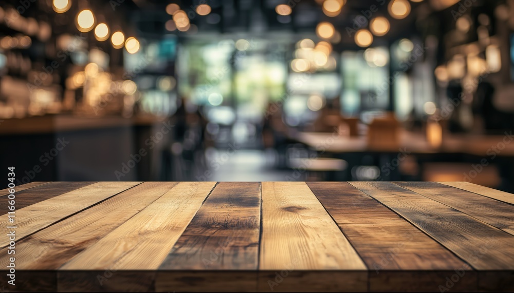 Clean And Bright Modern Kitchen Interior With Empty Beautiful Wood Table Top Counter, Ideal For Product Montage With Blur Bokeh Background. Clean And Bright Modern Kitchen Interior With Empty Beautiful Wood Table Top Counter, Ideal For Product Montage With Blur Bokeh Background.