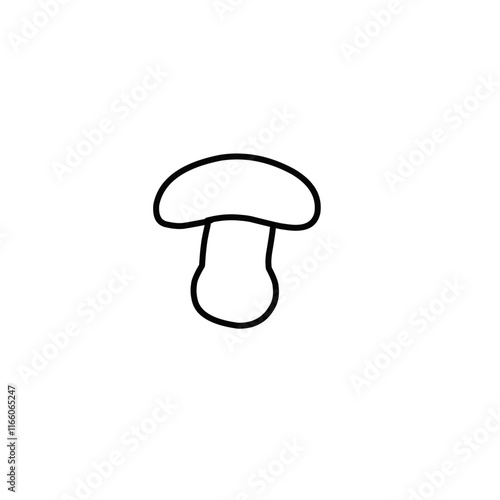 Mushroom Line Icon