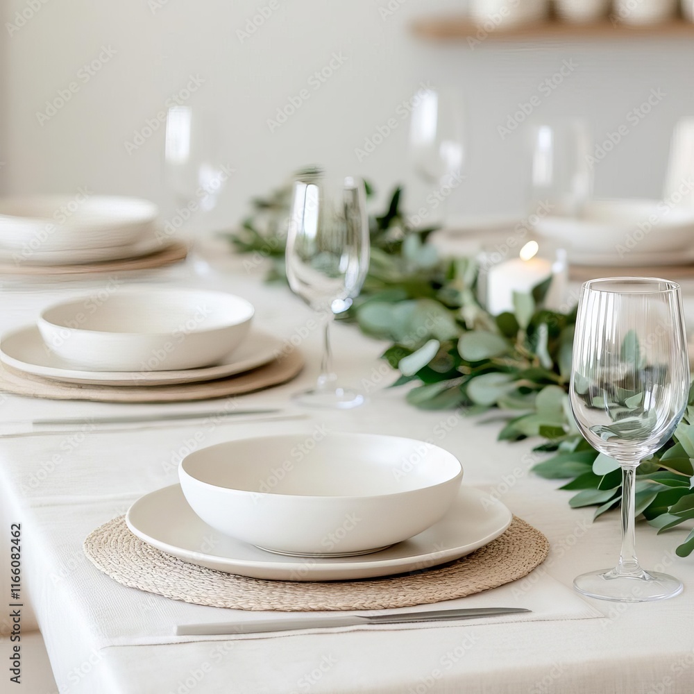 Neutral Thanksgiving table featuring pale cream highlights and delicate seasonal decor, theme calming warmth Neutral Thanksgiving table featuring pale cream highlights and delicate seasonal decor, theme calming warmth