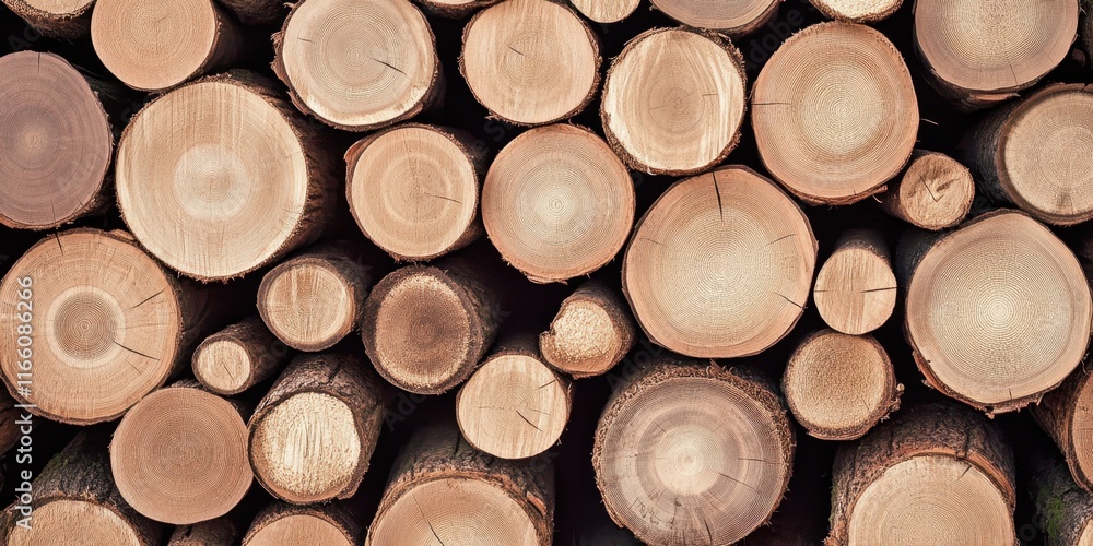 wood logs, cross-sections, tree rings, stacked firewood, natural textures, circular patterns, forest resource, timber industry, warm tones, organic shapes, rustic background, close-up detail, woodgrai wood logs, cross-sections, tree rings, stacked firewood, natural textures, circular patterns, forest resource, timber industry, warm tones, organic shapes, rustic background, close-up detail, woodgrai