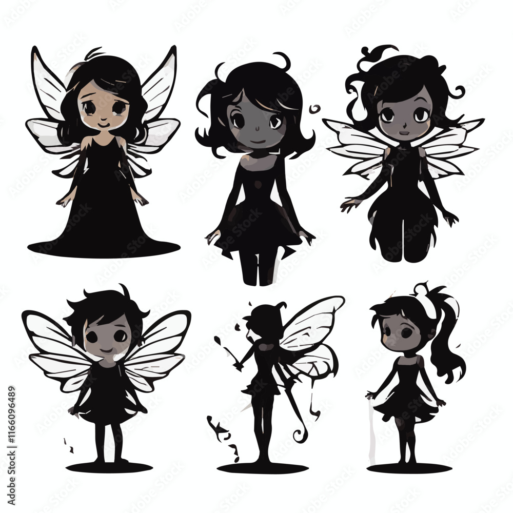 Magical and Elegant Vector Art of Girls in Beautiful Party Dresses: Fairy-Tale Costumes, Princess Crowns, and Ball Gowns for Fantasy, Carnival, and Royal Celebrations - Perfect for Invitations, Labels Magical and Elegant Vector Art of Girls in Beautiful Party Dresses: Fairy-Tale Costumes, Princess Crowns, and Ball Gowns for Fantasy, Carnival, and Royal Celebrations - Perfect for Invitations, Labels