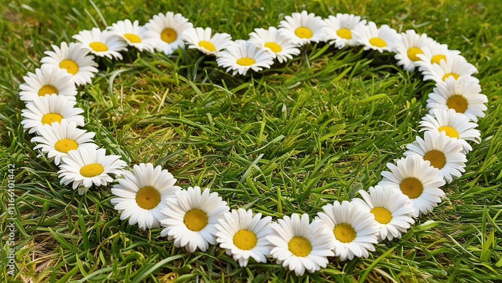 heart of grass , AI Generated.