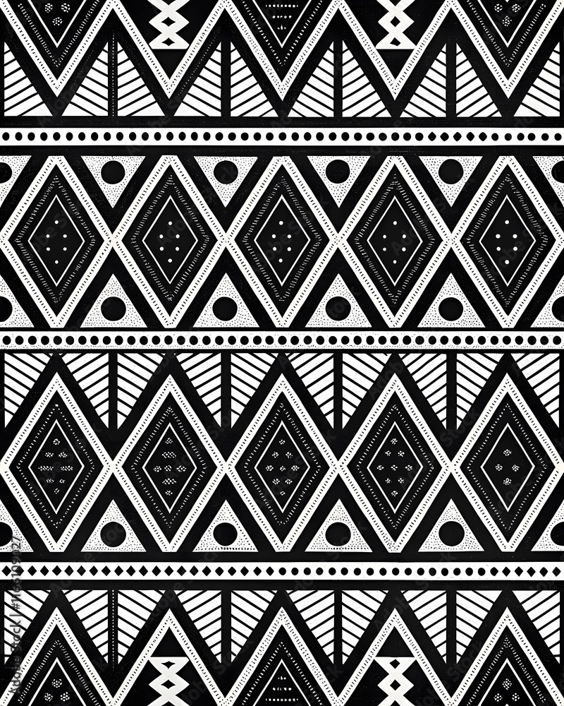 Striking African Mud Cloth-Inspired Pattern: A Bold Tribute to Tradition Striking African Mud Cloth-Inspired Pattern: A Bold Tribute to Tradition