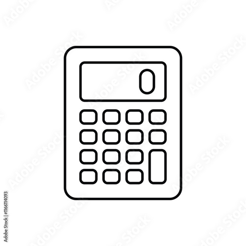 Calculator vector icon