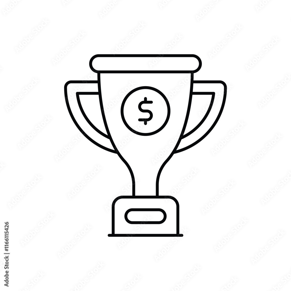 Goals vector icon Goals vector icon