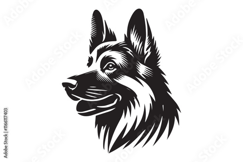 German Shepherd portrait