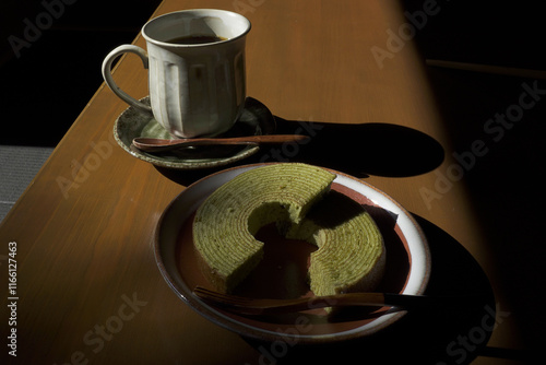 soft bread and tea drinks