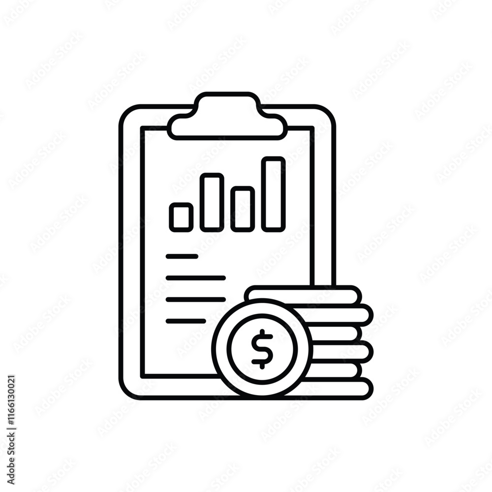 Invertment Project vector icon Invertment Project vector icon