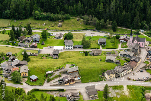 The alpine village of Trient in the canton of Valais, Switzerland.
 photo