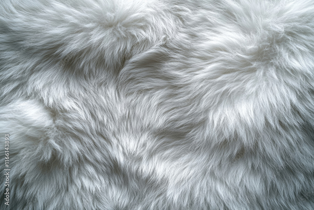 Soft, fluffy, white fur texture; a close-up view of dense, light-colored animal fur. Soft, fluffy, white fur texture; a close-up view of dense, light-colored animal fur.