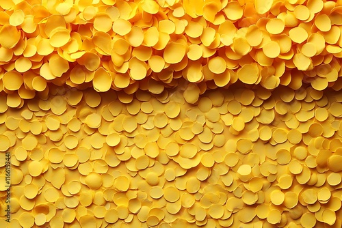 Wallpaper Mural Vibrant Yellow Rose Petals Create a Textural Background Torontodigital.ca
