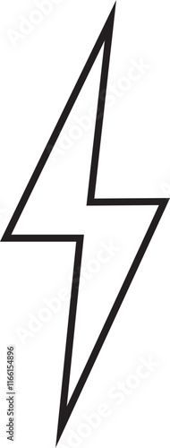 Lightning vector icon