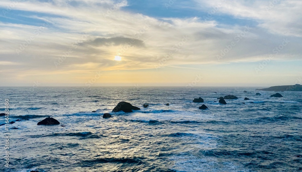 Fototapeta premium Pacific Sunset