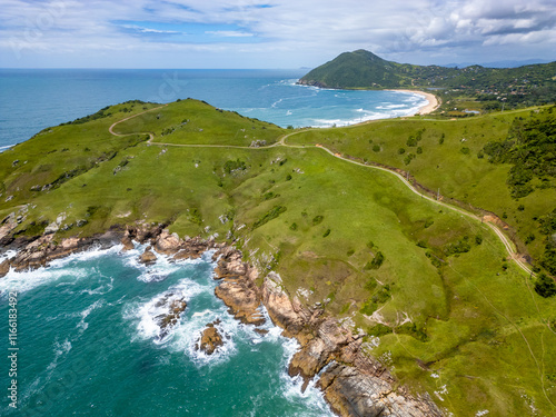 Ponta do Galeao with Silveira beach in background