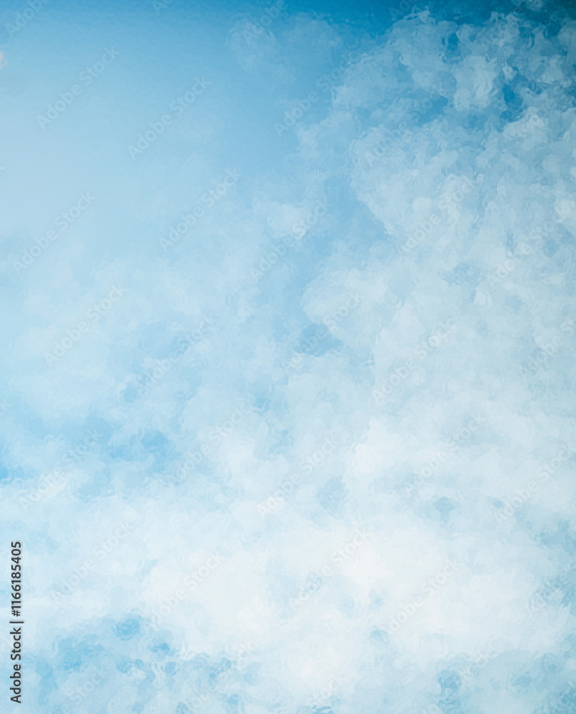 Serene Sky Texture: Tranquil Blue Horizon Serene Sky Texture: Tranquil Blue Horizon