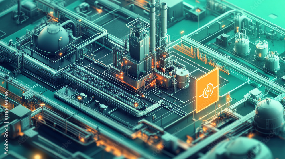 Fototapeta premium Hologram safety. Safety made of polygons, triangles, dots, and lines. Low-poly safety structure of connections. Technology concept vector.