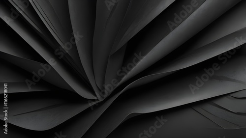 black and white fractal
