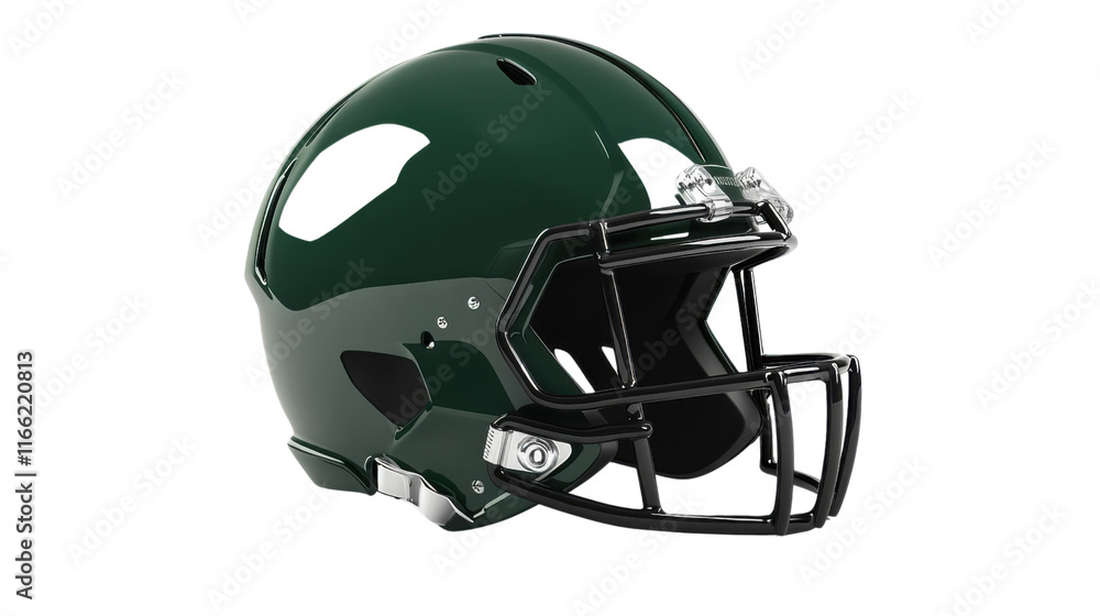 Fototapeta premium American football helmet transparent background
