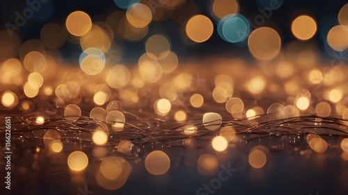 christmas lights background