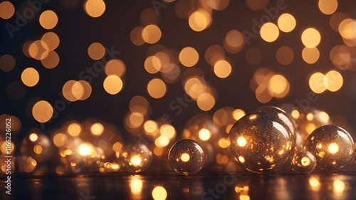 golden christmas tree