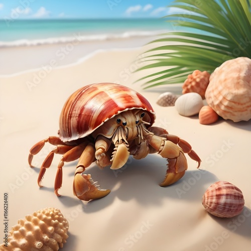 sea shells on the beach