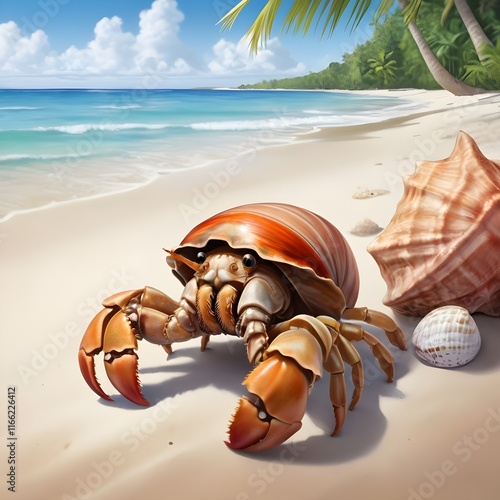 seashell on the beach