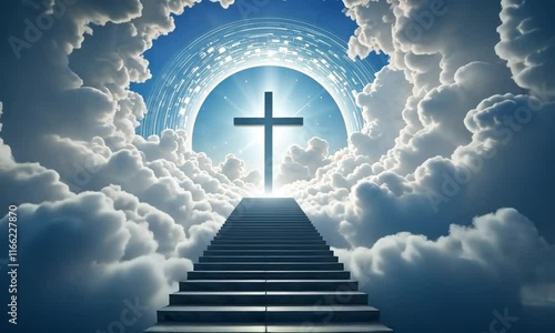 Heavenly Ascent: A Stairway to Heaven