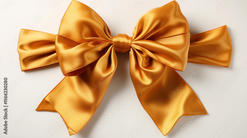 Close-up of a luxurious golden ribbon, ideal for elegant and festive applications, studio view. Close-up of a luxurious golden ribbon, ideal for elegant and festive applications, studio view.
