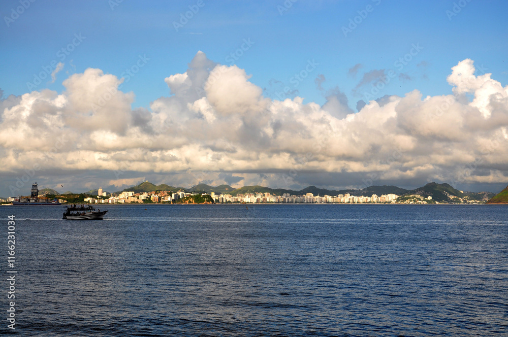 Niteroi from Rio De Janeiro view Niteroi from Rio De Janeiro view