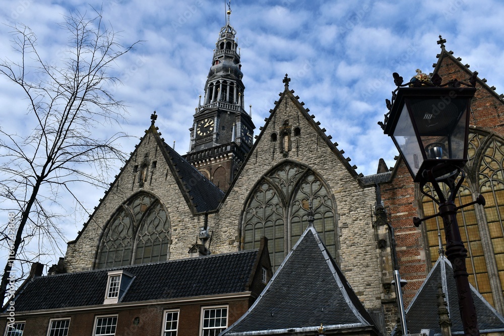 Fototapeta premium Amsterdam cathedral 
