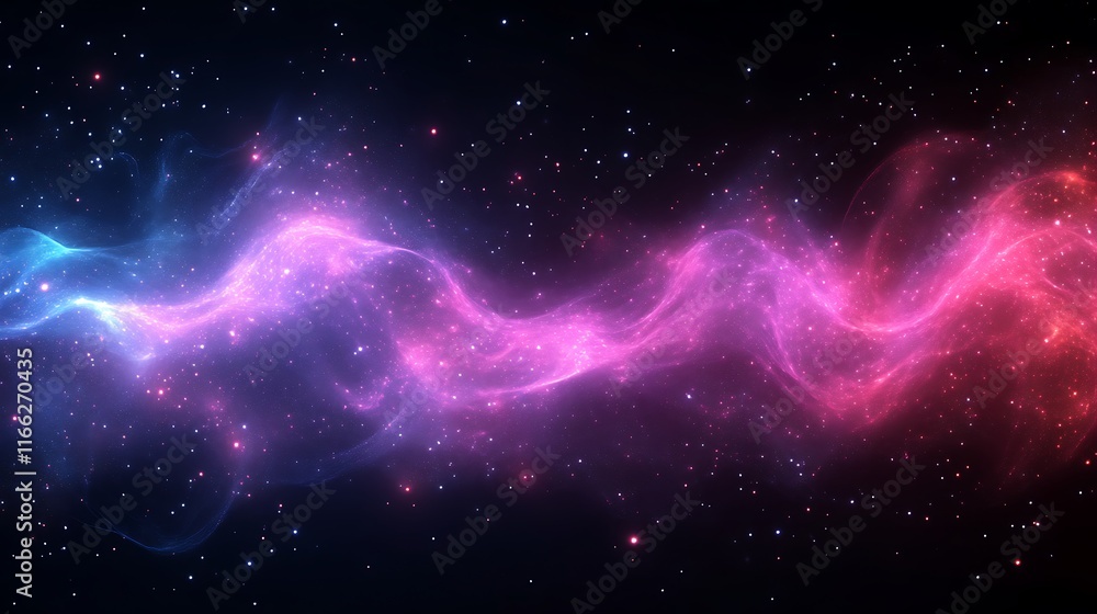 Cosmic Nebulae Swirling Through Deep Space Cosmic Nebulae Swirling Through Deep Space